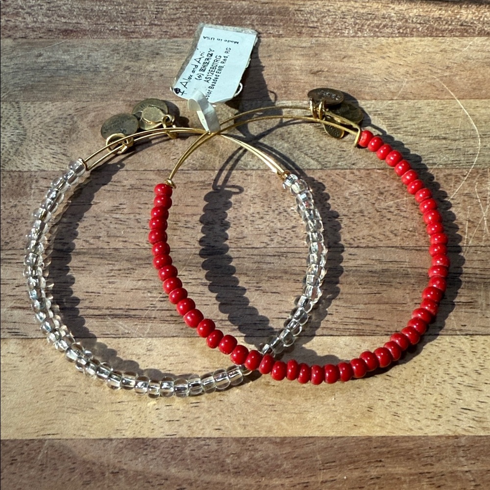 Alex and Ani Crystal Bracelets